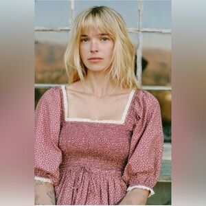 Christy Dawn Katrina Dress in Heart Floral XS NWT